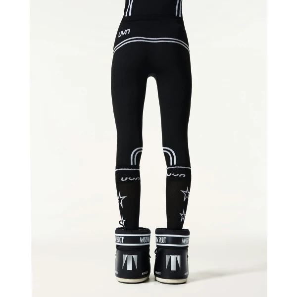 Perfect Moment UYN x Perfect Moment Ski Team Legging in Black, view 4 | Leggings | Coveti