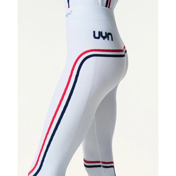 Perfect Moment UYN x Perfect Moment Ski Team Legging in White, view 5 | Leggings | Coveti