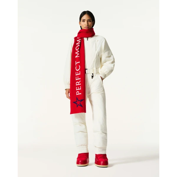 Perfect Moment Vega Ski Suit in Snow White, view 2 | Jumpsuit | Coveti