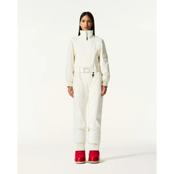 Perfect Moment Vega Ski Suit in Snow White, view 3 | Jumpsuit | Coveti