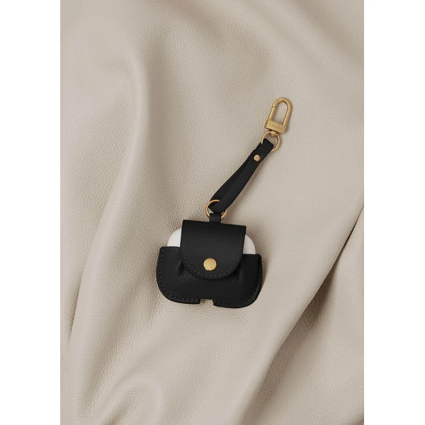 Polène AirPods Case in Duo Black, view 2 | Phone Cases | Coveti