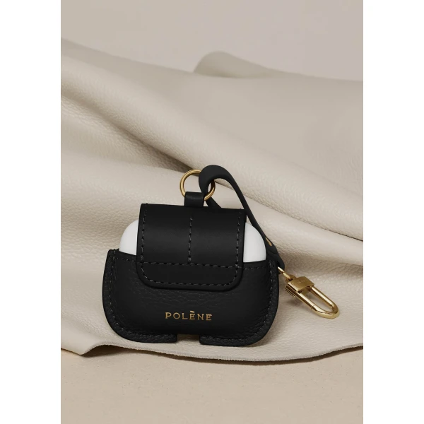 Polène AirPods Case in Duo Black, view 4 | Phone Cases | Coveti