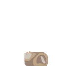 Polène Atla Card Holder in Trio Taupe | Wallets & Purses | Coveti