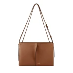 Polène Boky in Textured Camel Bag | Shoulder & Crossbody Bags | Coveti
