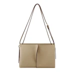Polène Boky in Textured Desert Bag | Shoulder & Crossbody Bags | Coveti