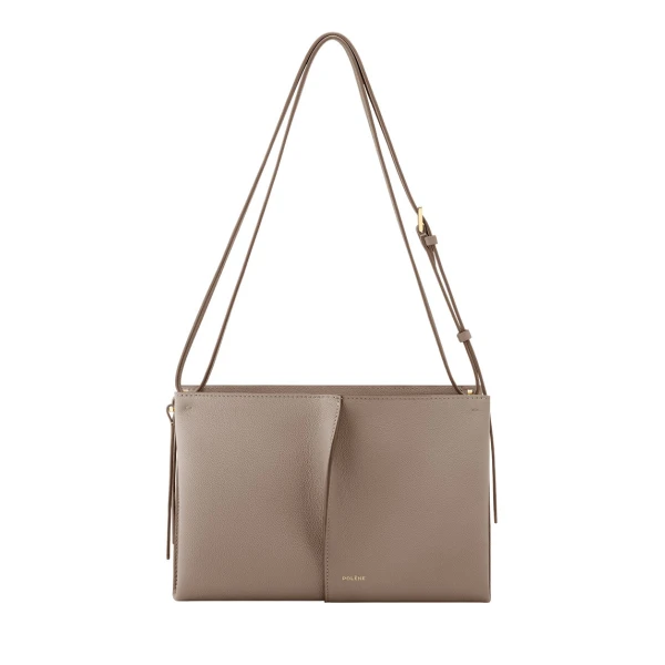 Boky in Textured Taupe Bag