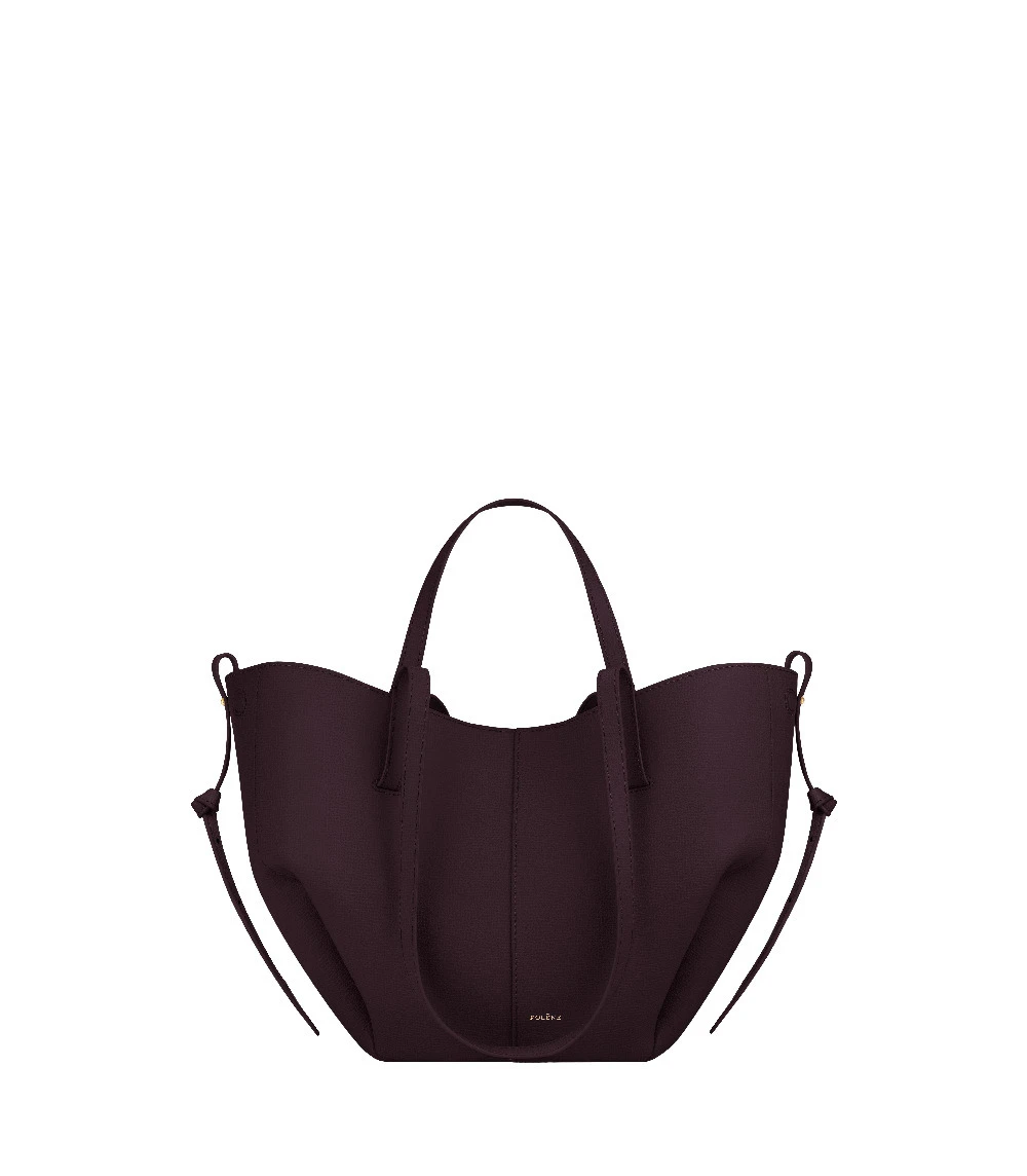 Polène Cyme Mini in Textured Plum Bag Polène Cyme Mini in Textured Plum Bag | Mini Bags | Coveti