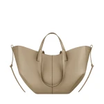 Polène Cyme in Textured Glade Bag | Totes & Top-Handle Bags | Coveti
