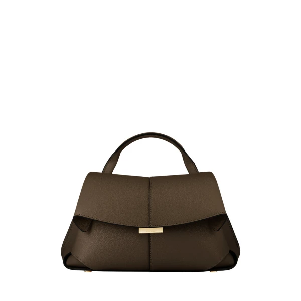 Mokki Mini in Textured Candied Chestnut Bag