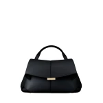 Polène Mokki Mini in Textured Deep Blue Bag | Mini Bags | Coveti
