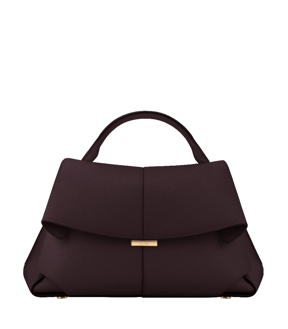 Polène Mokki in Textured Plum Bag Polène Mokki in Textured Plum Bag | Shoulder & Crossbody Bags | Coveti