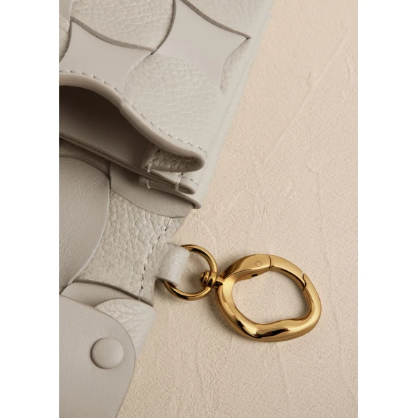 Polène Neiti Card Holder in Duo Chalk, view 4 | Wallets & Purses | Coveti