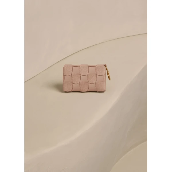 Polène Neiti Card Holder in Duo Dune, view 5 | Wallets & Purses | Coveti