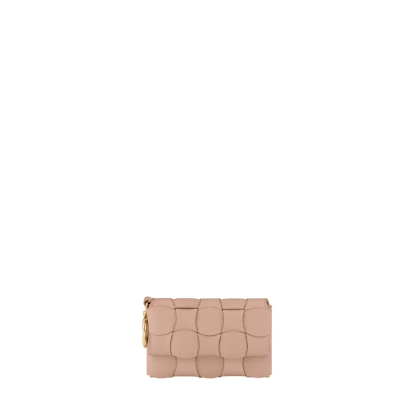 Polène Neiti Card Holder in Duo Dune | Wallets & Purses | Coveti