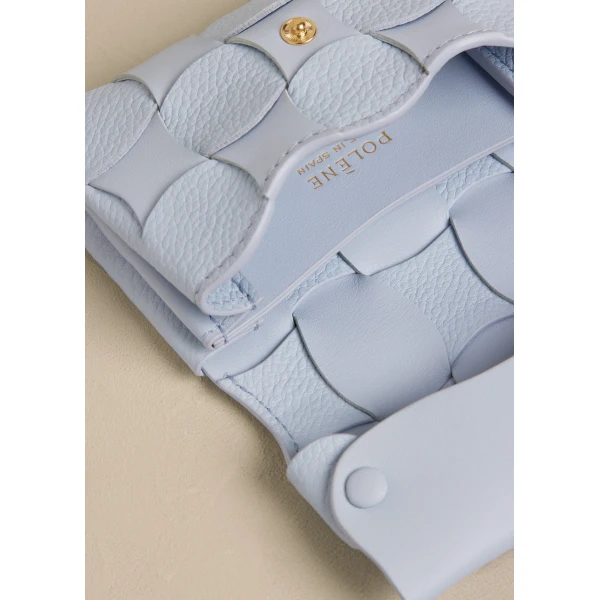 Polène Neiti Card Holder in Duo Polar, view 3 | Wallets & Purses | Coveti