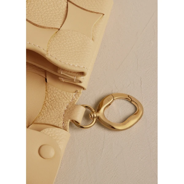 Polène Neiti Card Holder in Duo Wheat, view 4 | Wallets & Purses | Coveti