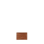 Polène Nodde Card Holder in Cognac | Wallets & Purses | Coveti