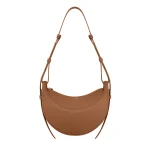 Polène Numéro Dix in Textured Camel Bag | Shoulder & Crossbody Bags | Coveti