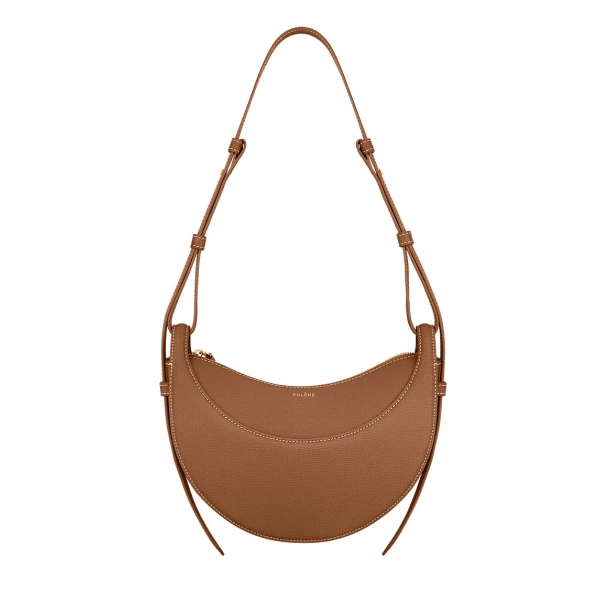 Numéro Dix in Textured Camel Bag