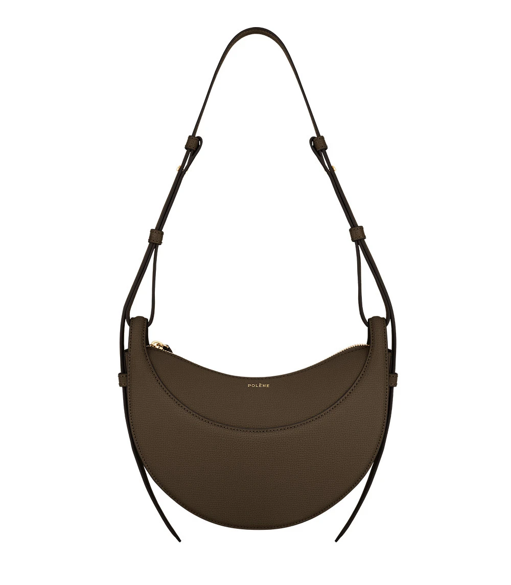 Polène Numéro Dix in Textured Candied Chestnut Bag Polène Numéro Dix in Textured Candied Chestnut Bag | Shoulder & Crossbody Bags | Coveti