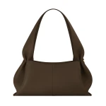 Polène Numéro Neuf East West in Textured Candied Chestnut Bag | Shoulder & Crossbody Bags | Coveti