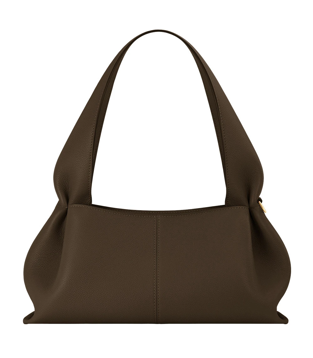Polène Numéro Neuf East West in Textured Candied Chestnut Bag Polène Numéro Neuf East West in Textured Candied Chestnut Bag | Shoulder & Crossbody Bags | Coveti