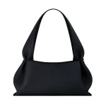 Polène Numéro Neuf East West in Textured Deep Blue Bag | Shoulder & Crossbody Bags | Coveti