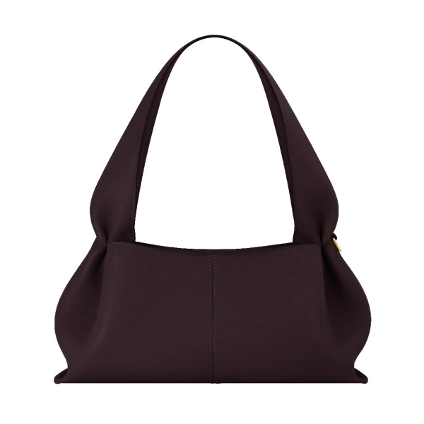Numéro Neuf East West in Textured Plum Bag