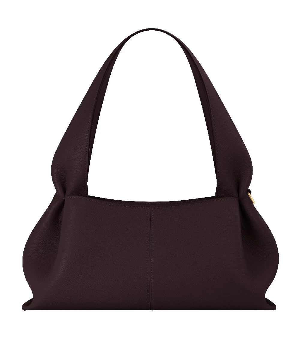 Polène Numéro Neuf East West in Textured Plum Bag Polène Numéro Neuf East West in Textured Plum Bag | Shoulder & Crossbody Bags | Coveti