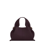 Polène Numéro Neuf Mini in Textured Plum Bag | Mini Bags | Coveti