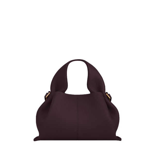 Numéro Neuf Mini in Textured Plum Bag
