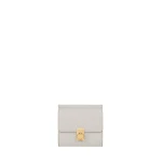 Polène Numéro Sept Wallet in Textured Chalk | Wallets & Purses | Coveti