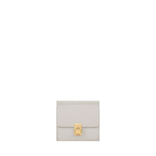 Numéro Sept Wallet in Textured Chalk