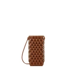 Polène Onda Phone Case in Cognac | Phone Cases | Coveti