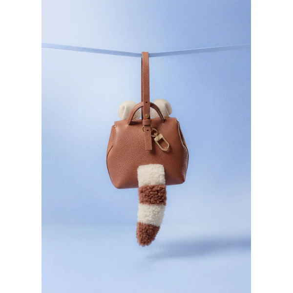 Polène Rodjo Nanonimals Bag Charm in Camel, view 3 | Bag charms | Coveti