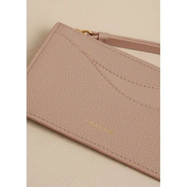 Polène Sierra Mini Pouch in Duo Dune, view 3 | Wallets & Purses | Coveti