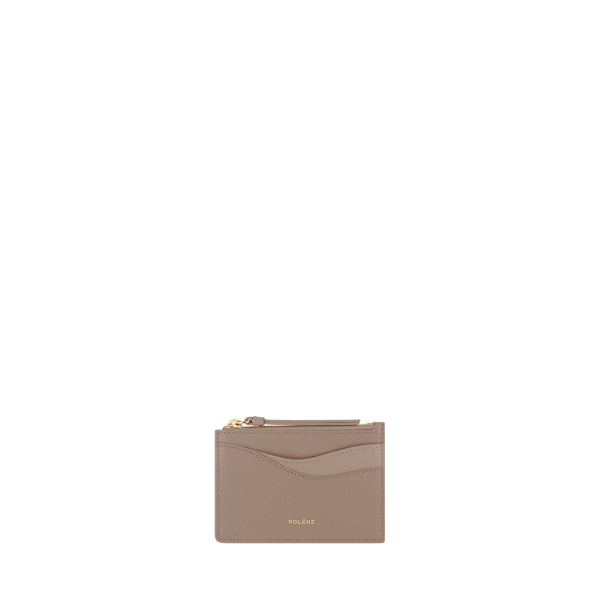 Polène Sierra Mini Pouch in Duo Taupe | Wallets & Purses | Coveti