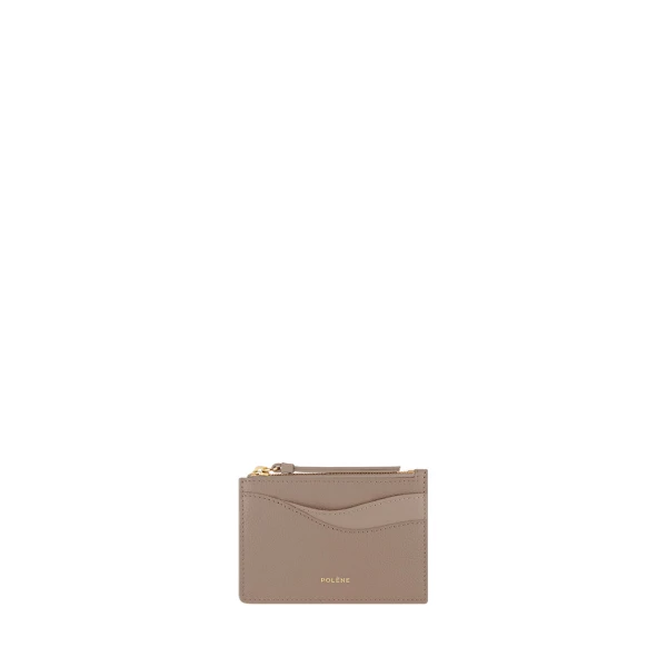 Polène Sierra Mini Pouch in Duo Taupe | Wallets & Purses | Coveti