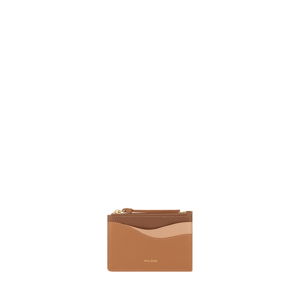 Polène Sierra Mini Pouch in Trio Camel | Wallets & Purses | Coveti