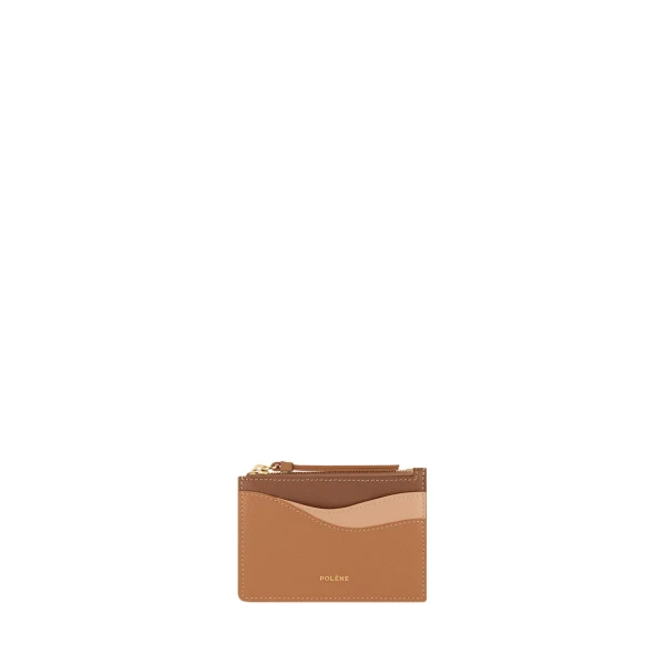 Polène Sierra Mini Pouch in Trio Camel | Wallets & Purses | Coveti