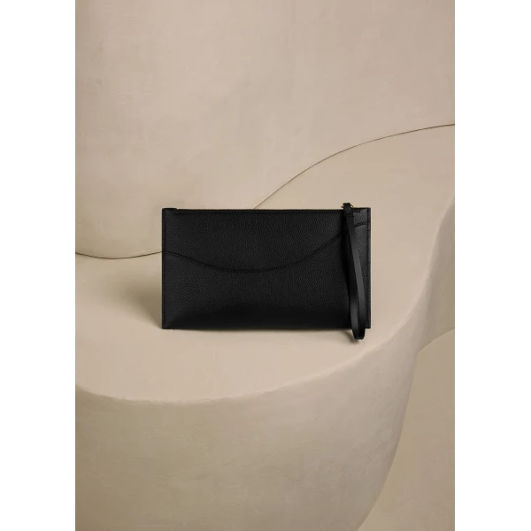 Polène Sierra Pouch in Duo Black, view 5 | Wallets & Purses | Coveti