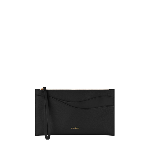 Polène Sierra Pouch in Duo Black | Wallets & Purses | Coveti