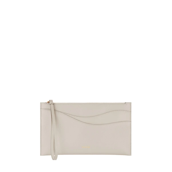 Polène Sierra Pouch in Duo Chalk | Wallets & Purses | Coveti