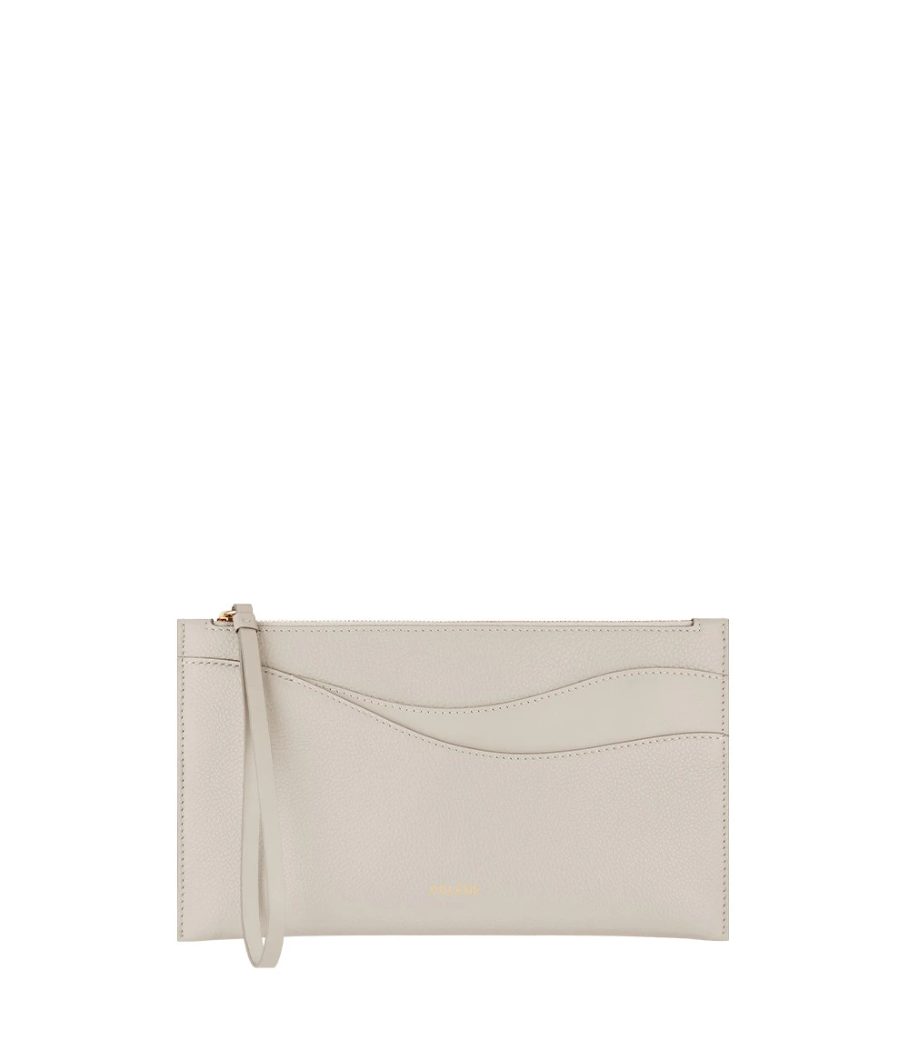 Polène Sierra Pouch in Duo Chalk Polène Sierra Pouch in Duo Chalk | Wallets & Purses | Coveti