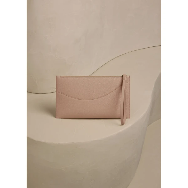 Polène Sierra Pouch in Duo Dune, view 5 | Wallets & Purses | Coveti