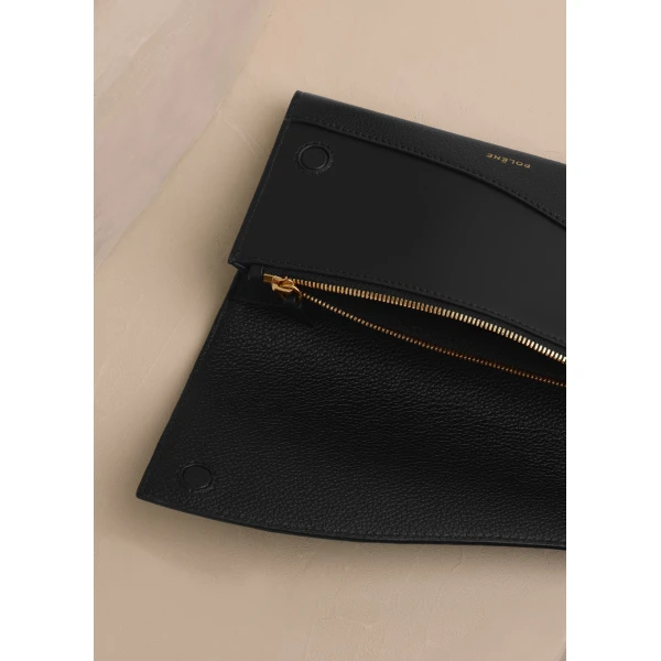 Polène Sierra Wallet in Duo Black, view 4 | Wallets & Purses | Coveti