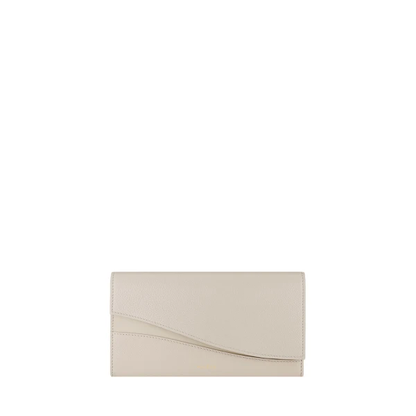 Polène Sierra Wallet in Duo Chalk | Wallets & Purses | Coveti