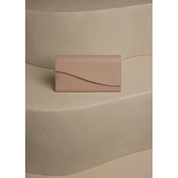 Polène Sierra Wallet in Duo Dune, view 2 | Wallets & Purses | Coveti