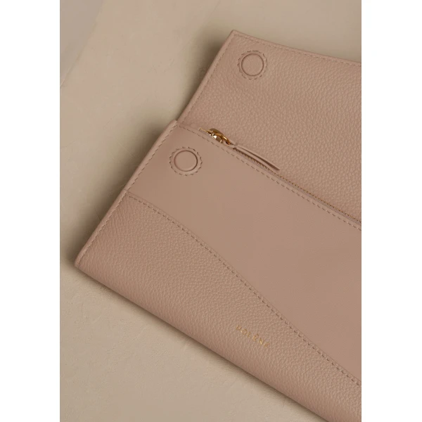 Polène Sierra Wallet in Duo Dune, view 3 | Wallets & Purses | Coveti
