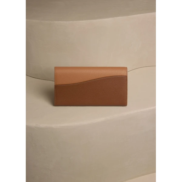 Polène Sierra Wallet in Trio Camel, view 5 | Wallets & Purses | Coveti